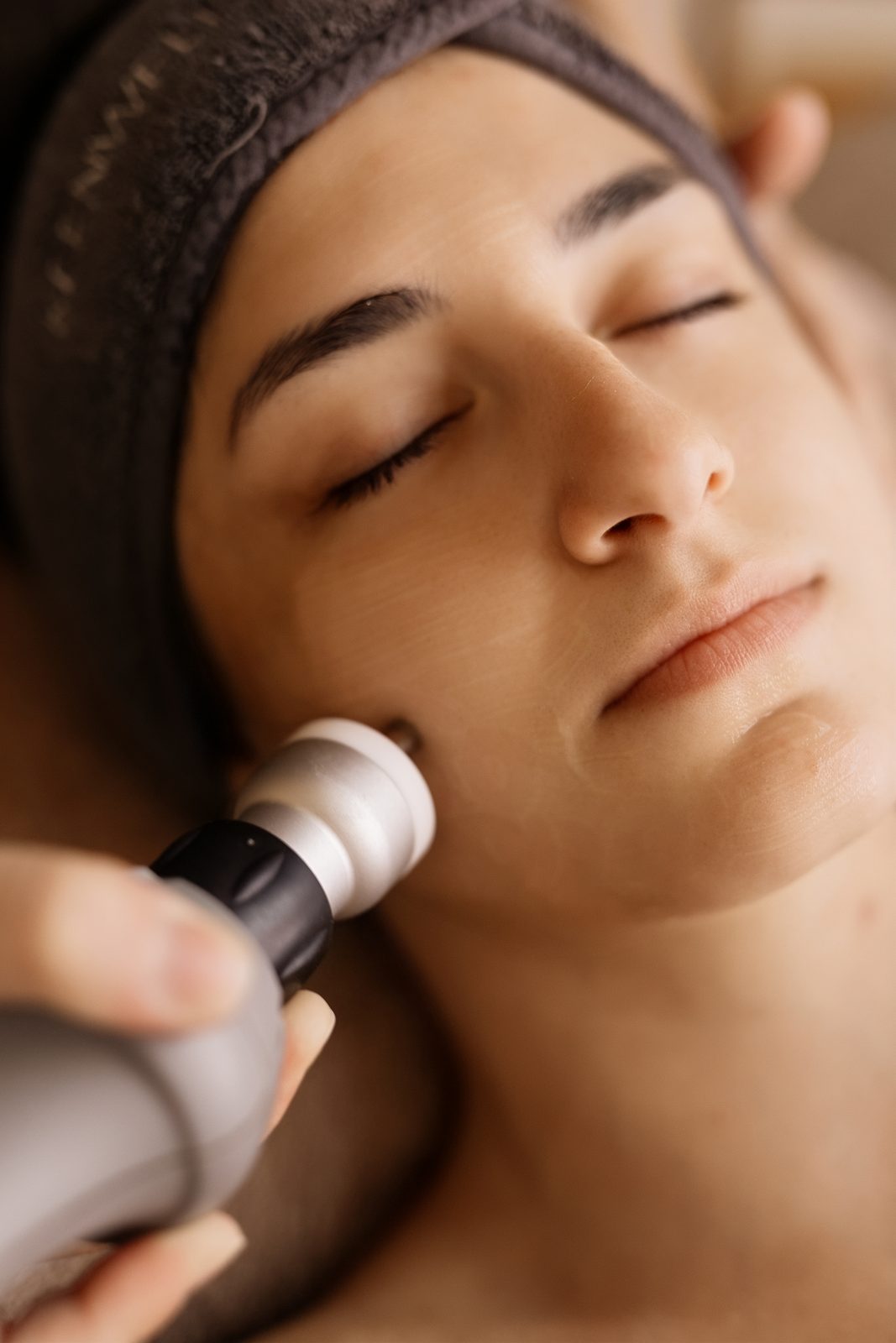 Trattamento viso in cabina